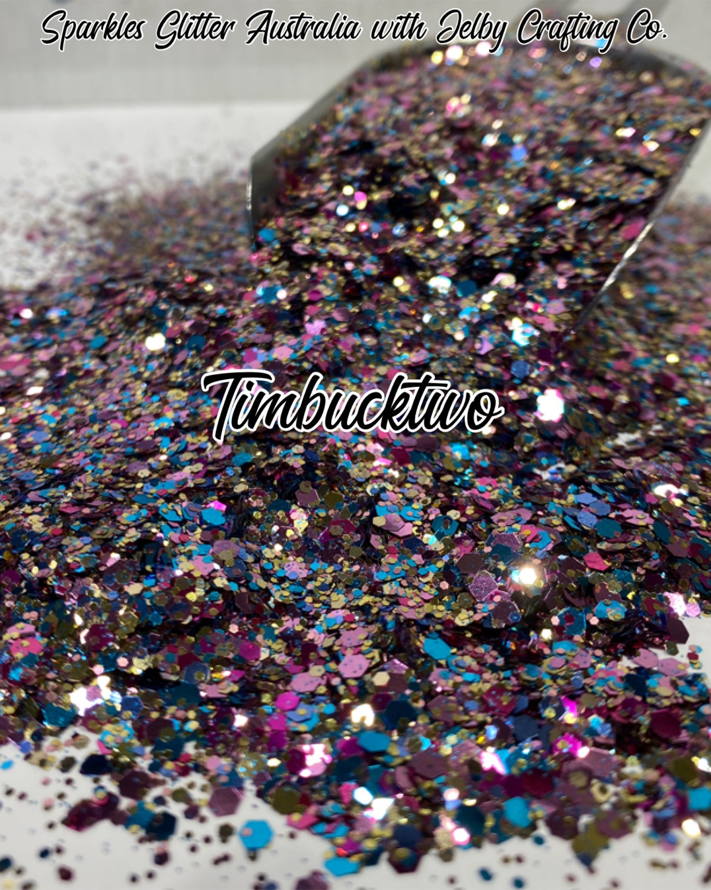 Timbucktwo | Custom Mixed Pink Blue Gold Glitter