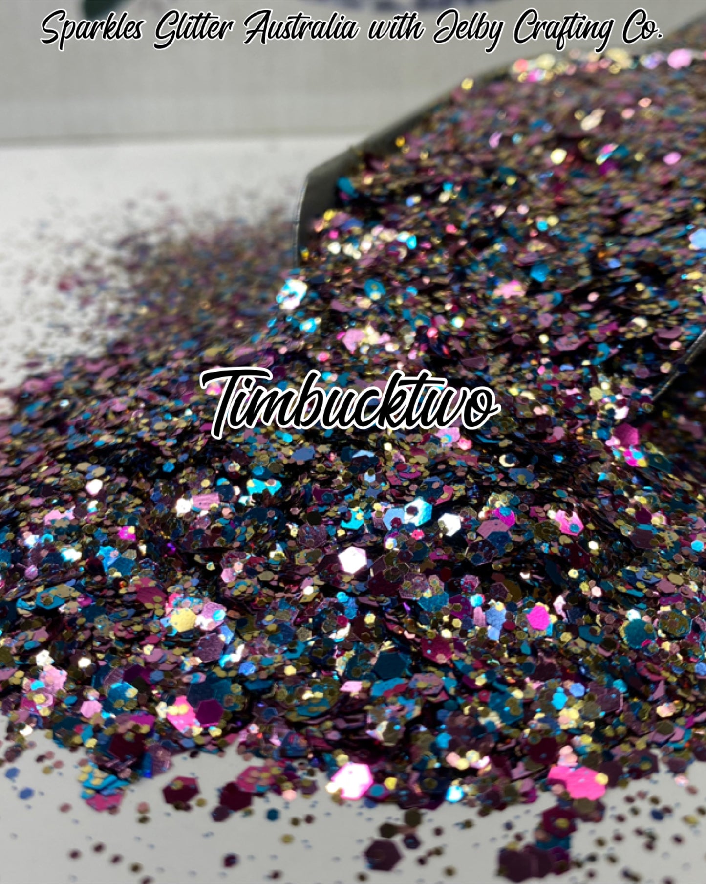 Timbucktwo | Custom Mixed Pink Blue Gold Glitter