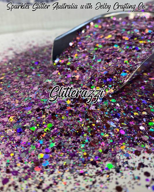 Glitterazzi | Pink Purple Mixed Chunky Glitter