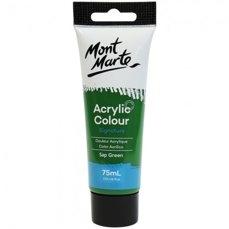 Mont Marte Acrylic Paint 75ml - Monastral Green