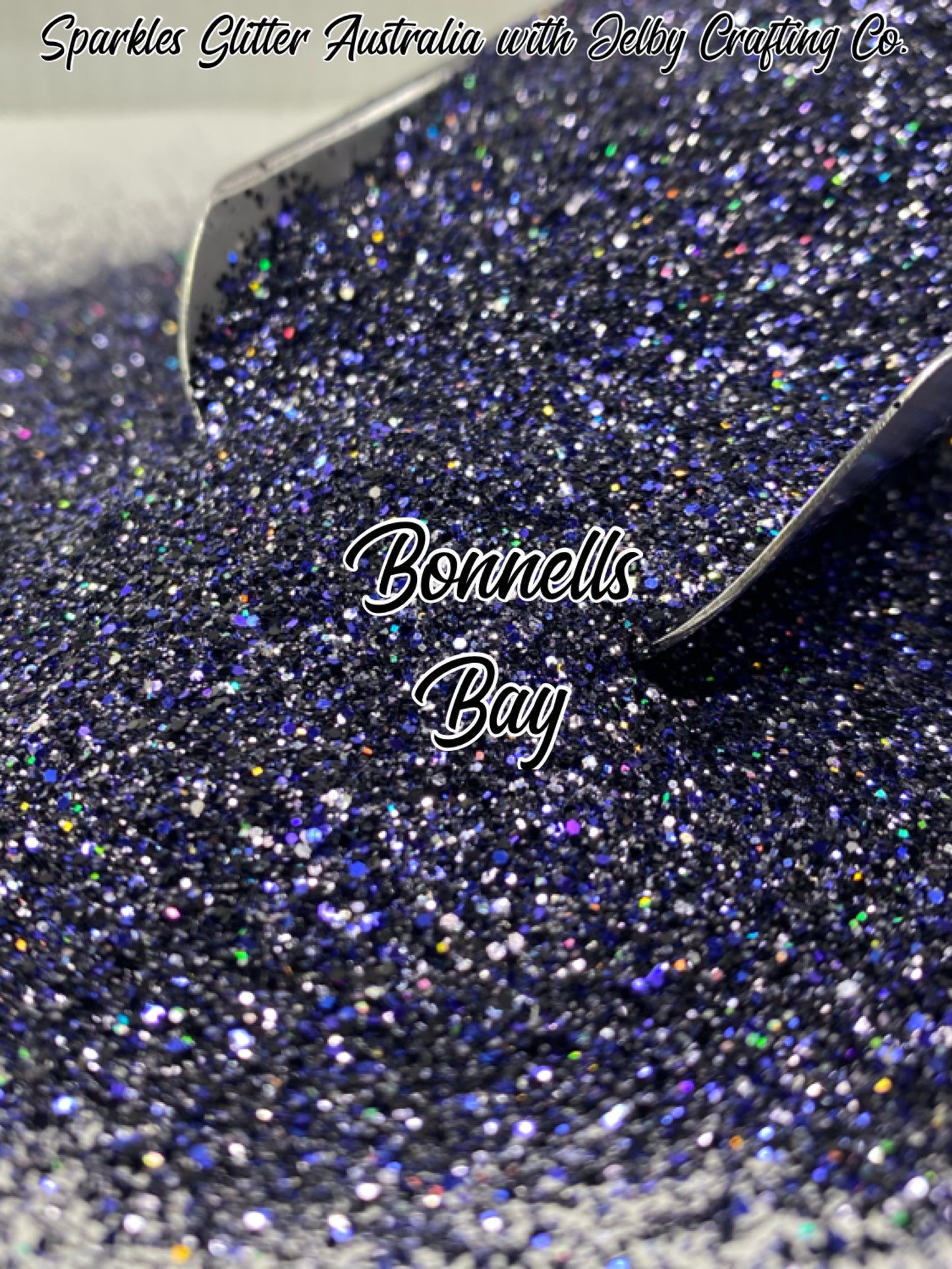 Bonnells Bay | Custom Mixed Dark Purple Silver Glitter