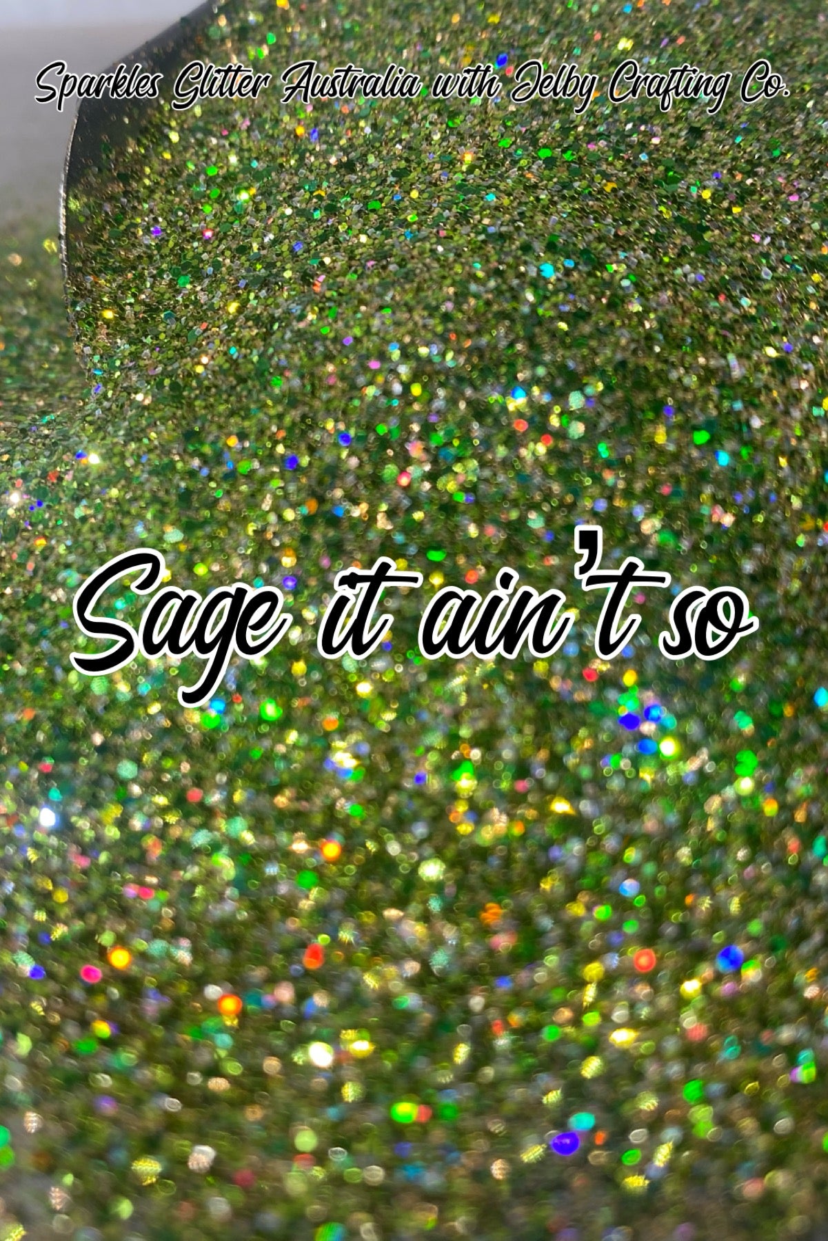 Sage it ain’t so! | Custom Mixed Green Glitter