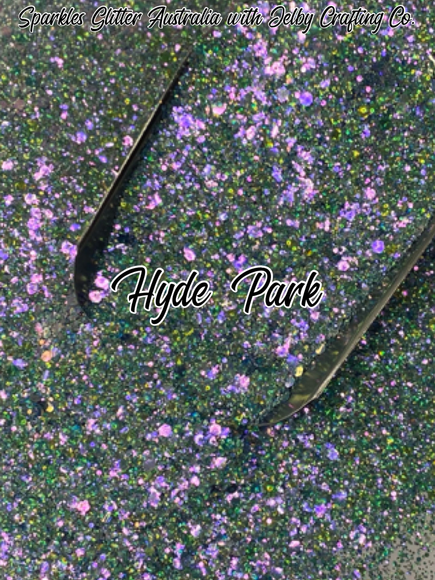 Hyde Park |  Blue Chunky Holographic Opal Glitter