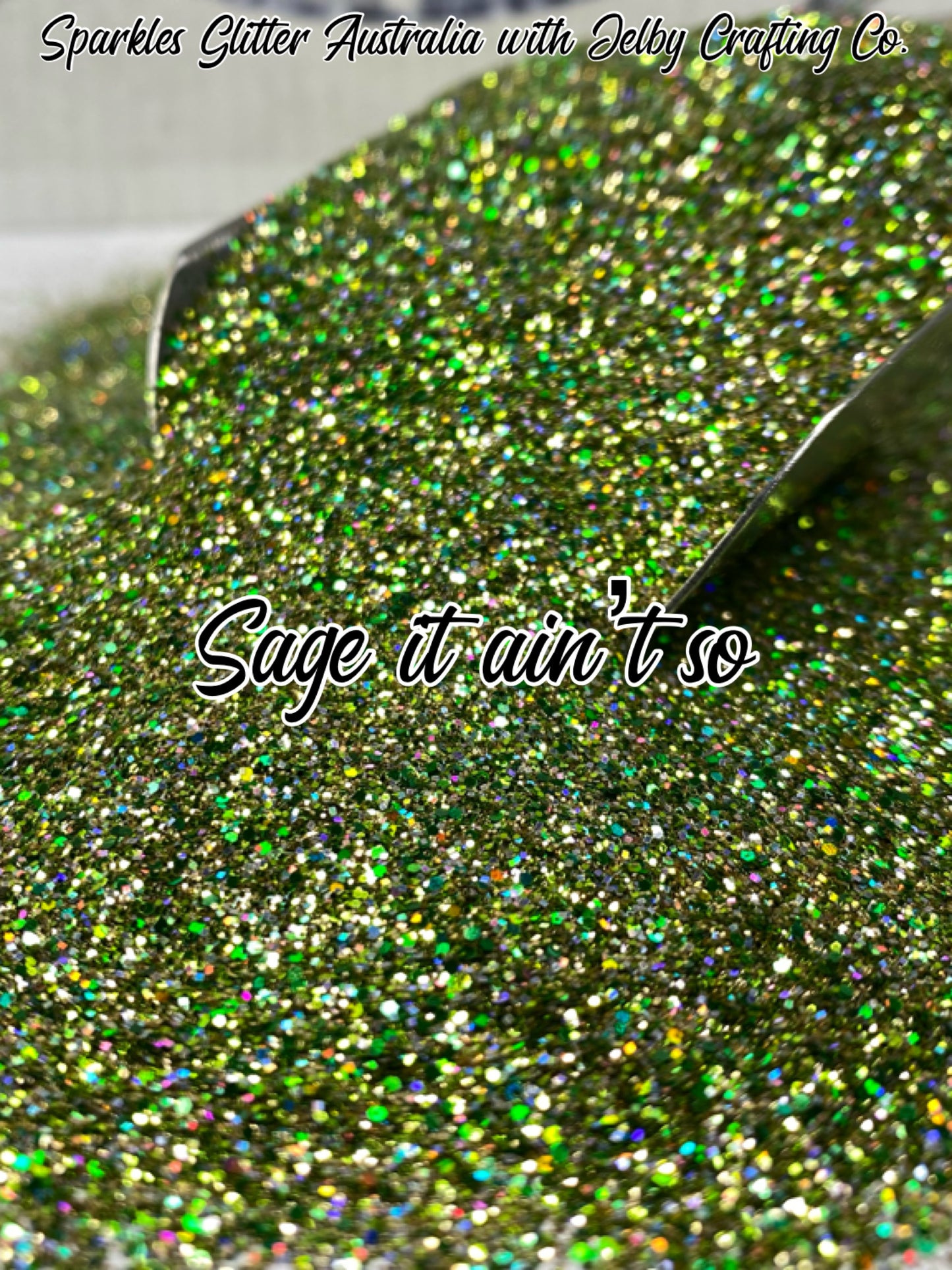 Sage it ain’t so! | Custom Mixed Green Glitter