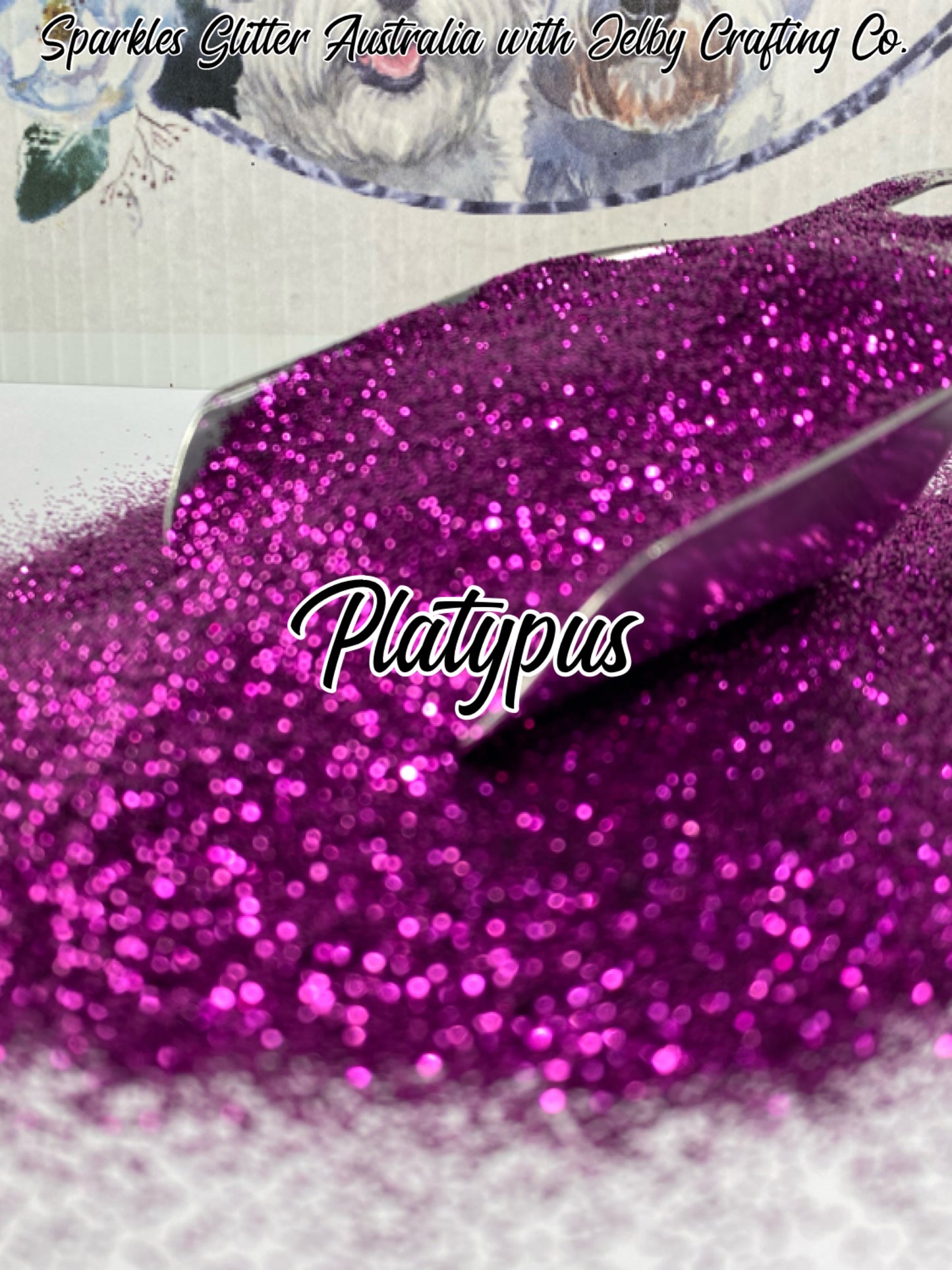 Platypus | Fine Cut Purple Metallic Glitter