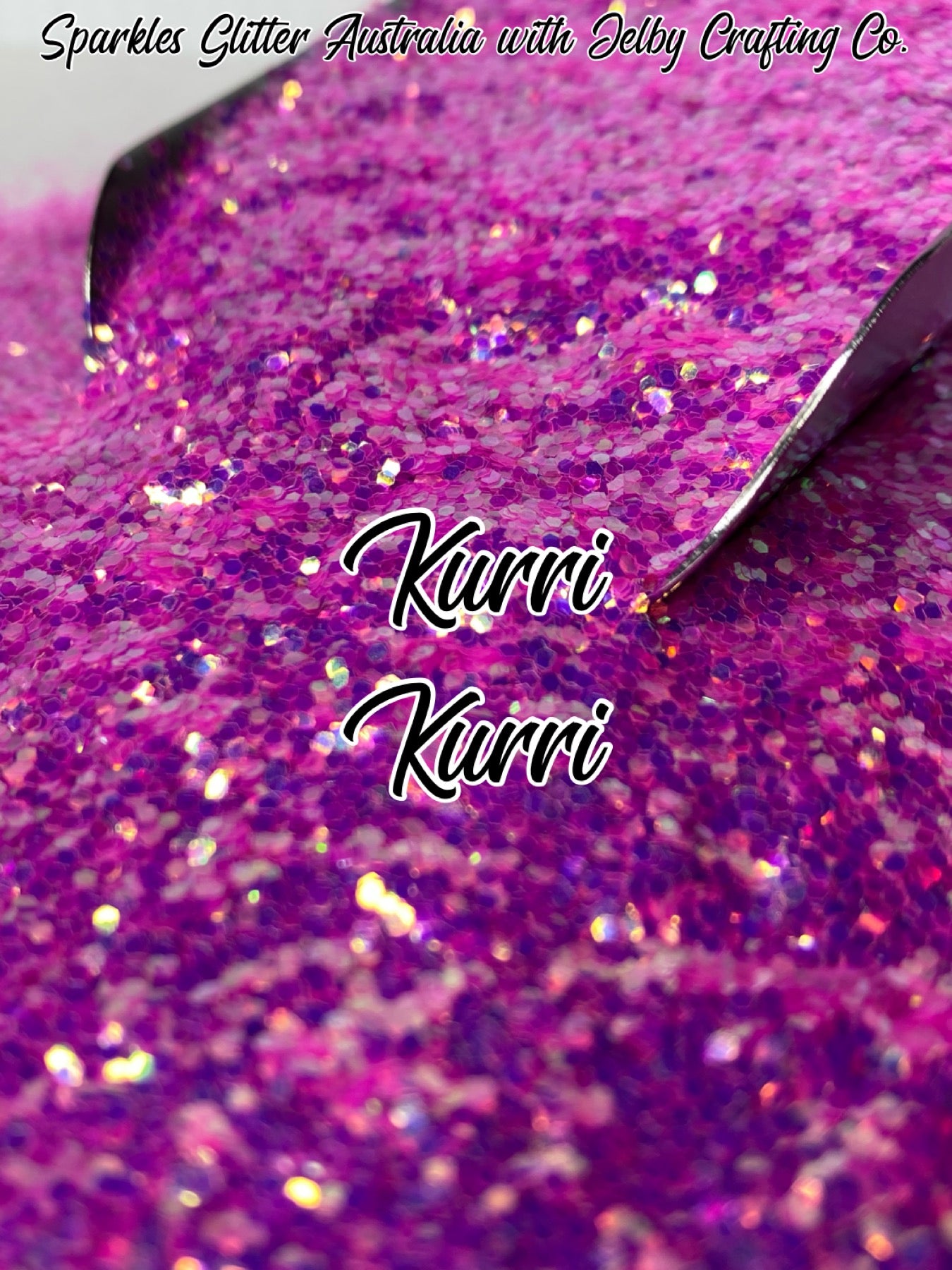 Kurri Kurri | Pink Small Chunky Iridescent Glitter