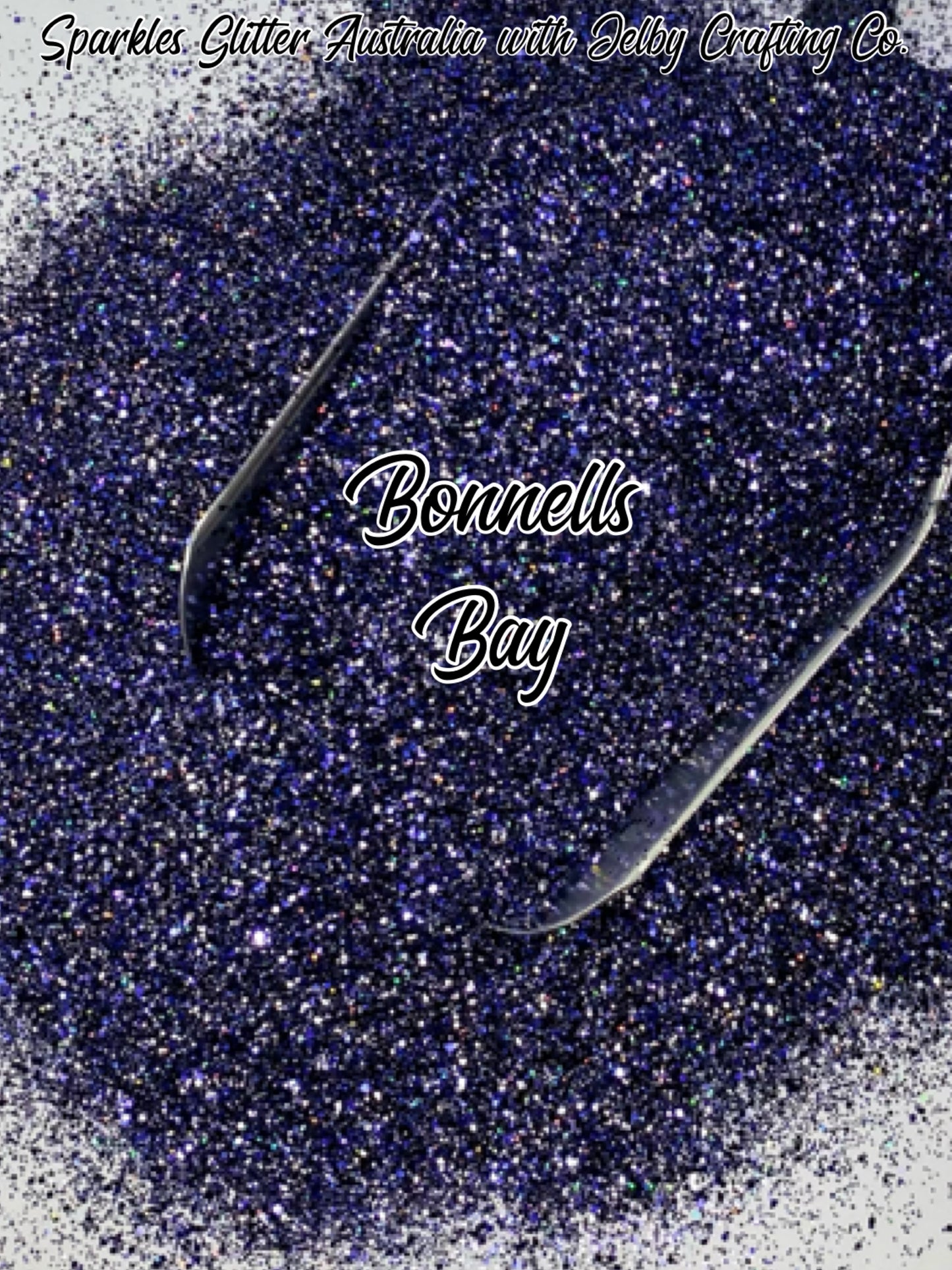 Bonnells Bay | Custom Mixed Dark Purple Silver Glitter