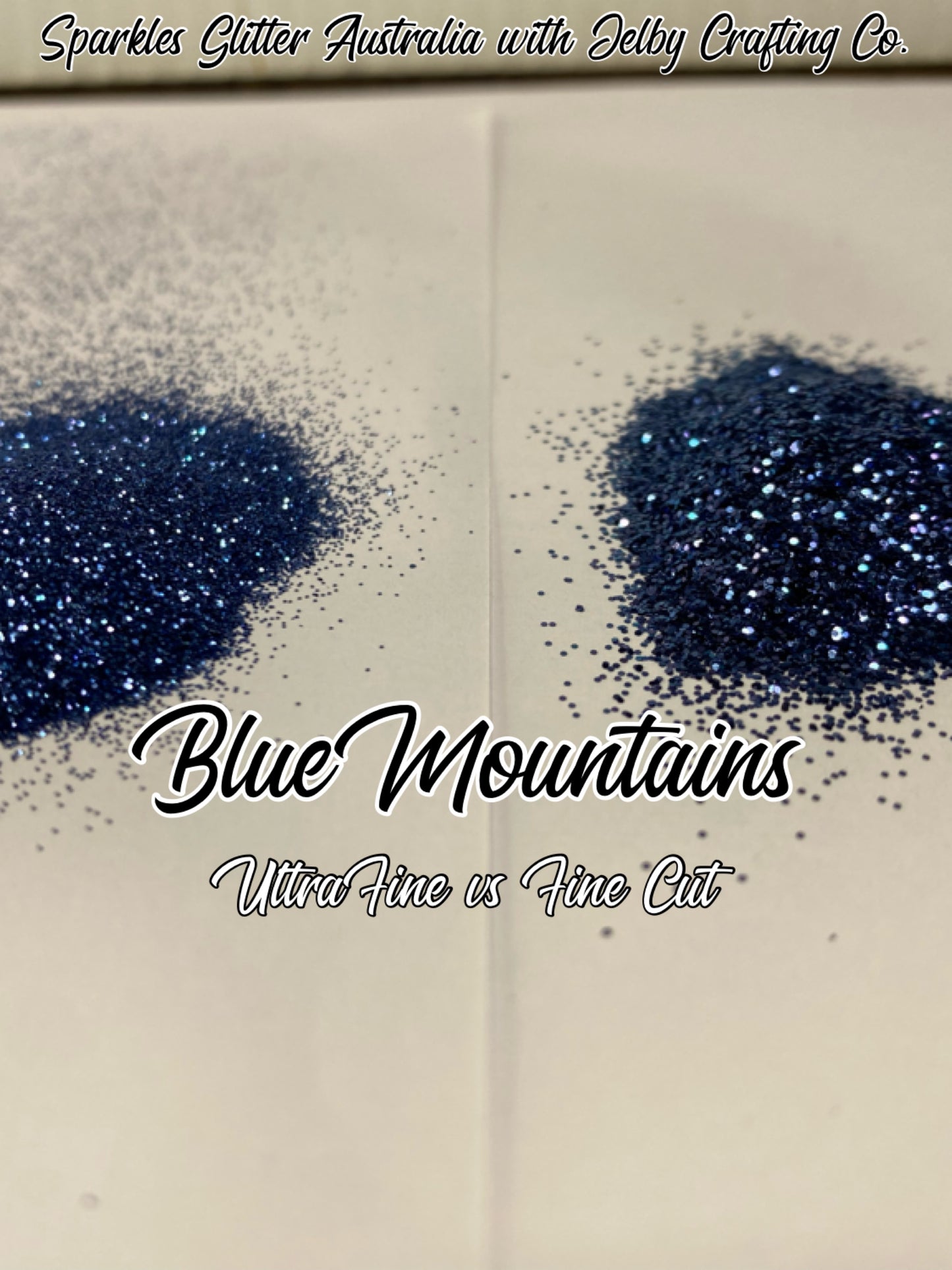 Blue Mountains | Fine Cut | Metallic Blue Glitter
