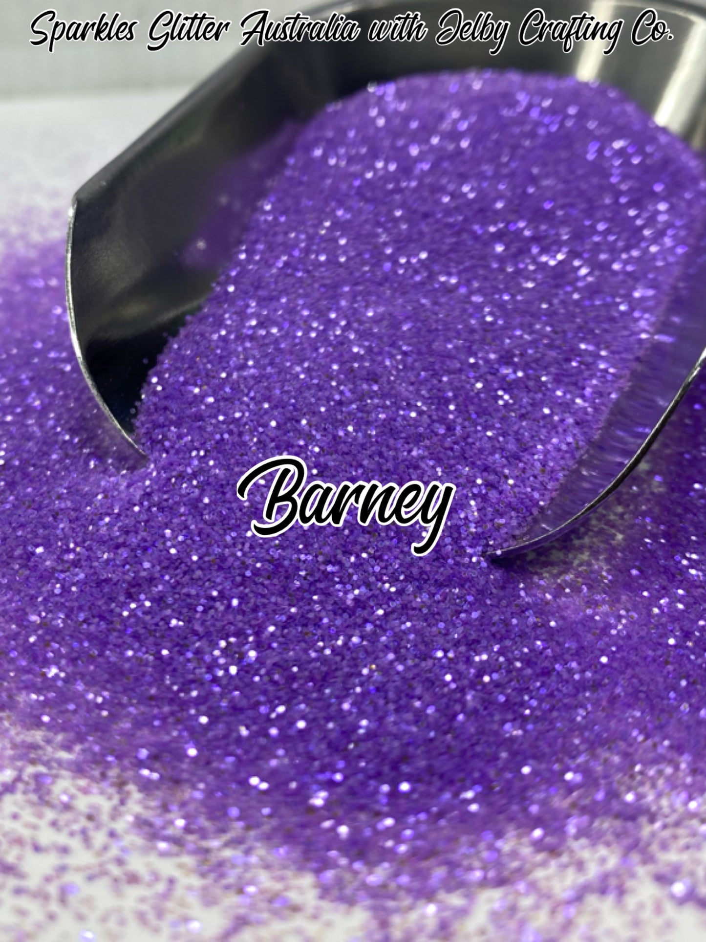 Barney | Purple Transparent Fine Cut Glitter