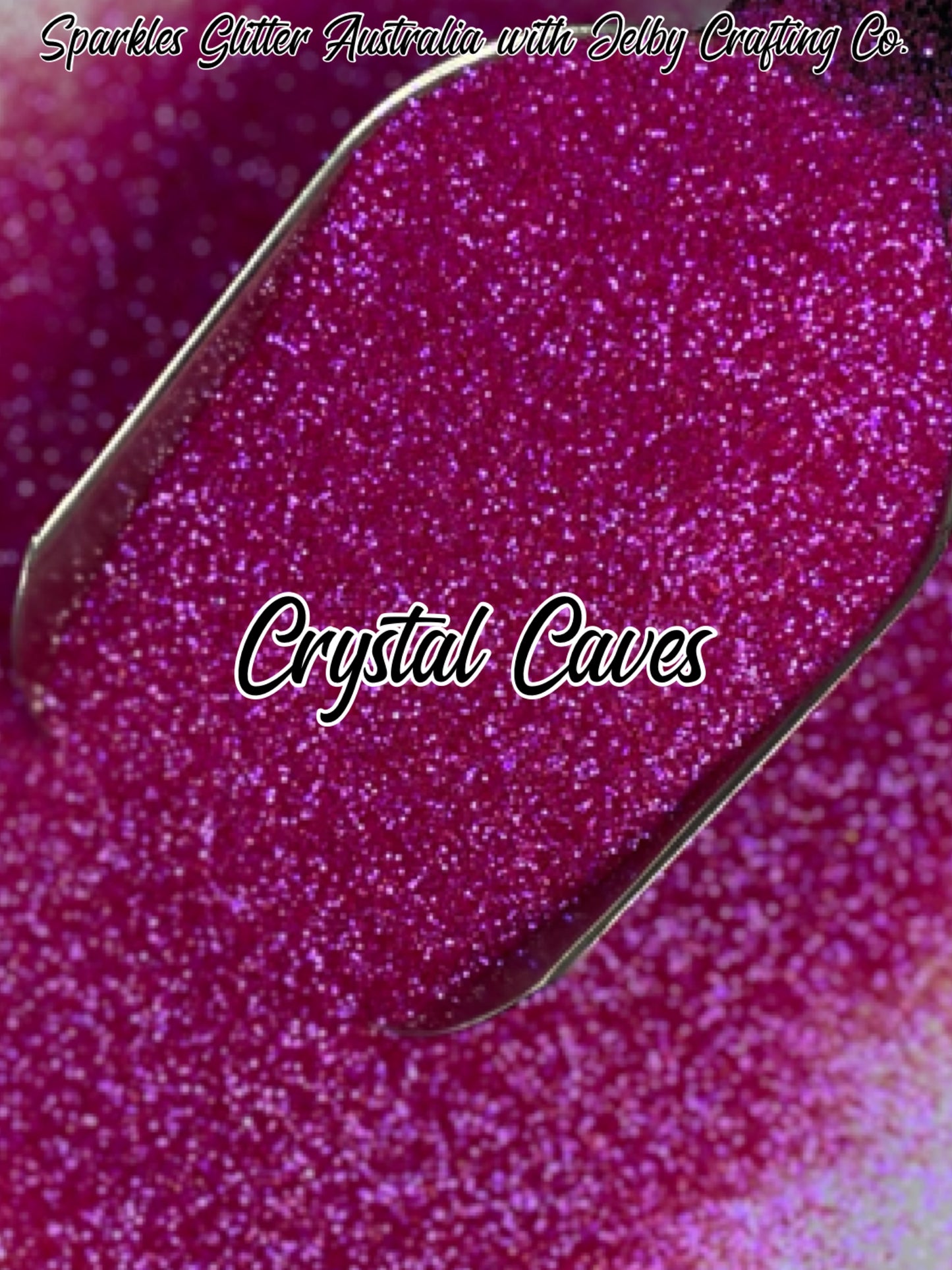 Crystal Caves | Pink Fine Cut Iridescent Glitter
