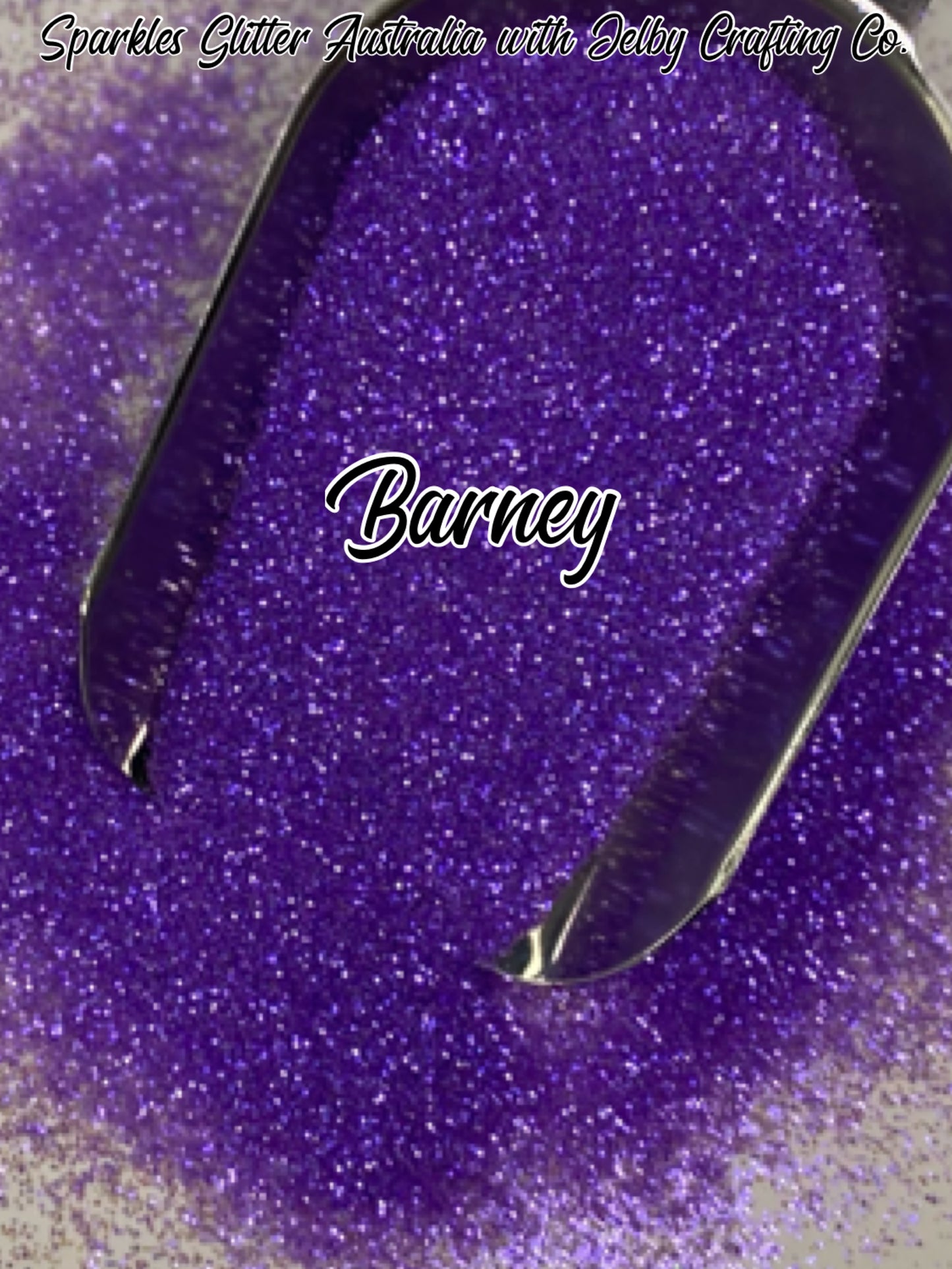 Barney | Purple Transparent Fine Cut Glitter
